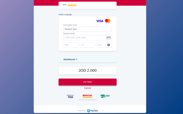 Moodle Paytab Enrolment